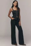 Pilcro The Rylan Relaxed High-rise Flare Pants By  In Black