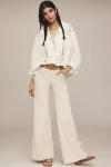Pilcro The Rylan Relaxed High-rise Flare Pants By  In White