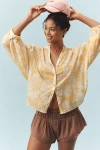 Pilcro The Sidney Batwing Blouse By