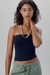 Pilcro The Sunny Strapless Tube Top By  In Black