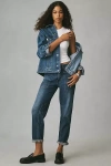 Pilcro The Wanderer Mid-rise Relaxed-leg Jeans By  In Blue