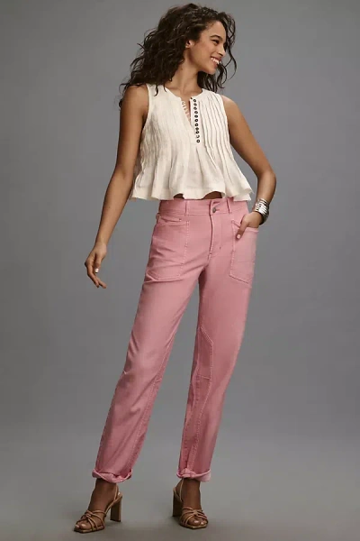 Pilcro The Wanderer Pants In Pink