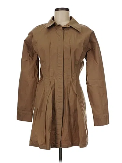 Pre-owned Pilcro Trenchcoat In Brown
