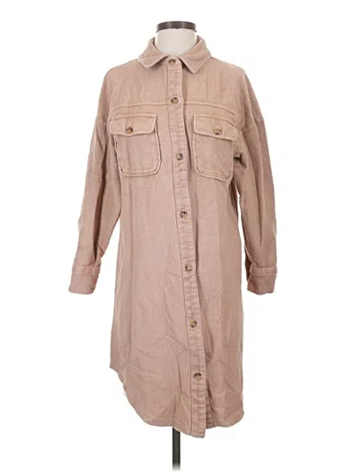 Pre-owned Pilcro Trenchcoat In Tan