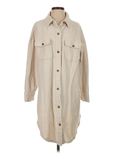 Pre-owned Pilcro Trenchcoat In Tan
