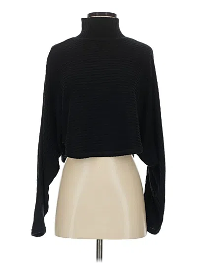 Pre-owned Pilcro Turtleneck Sweater In Black