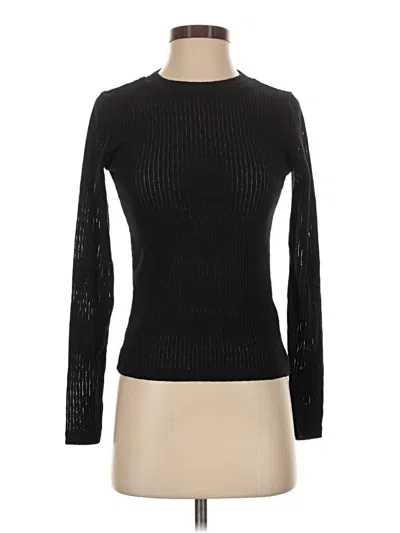 Pre-owned Pilcro Turtleneck Sweater In Black