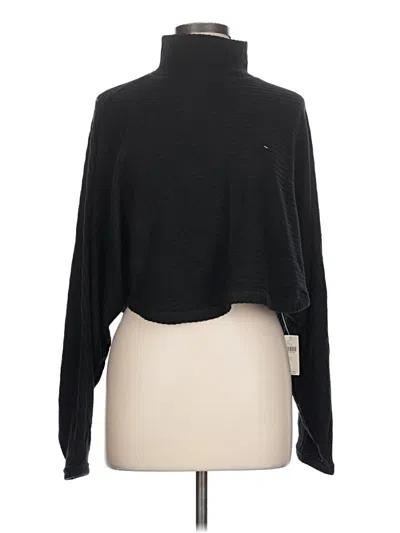 Pre-owned Pilcro Turtleneck Sweater In Black