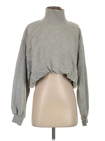 Pre-owned Pilcro Turtleneck Sweater In Gray