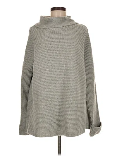 Pre-owned Pilcro Turtleneck Sweater In Gray