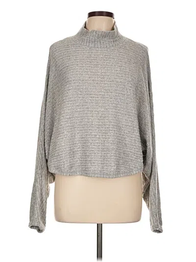 Pre-owned Pilcro Turtleneck Sweater In Gray
