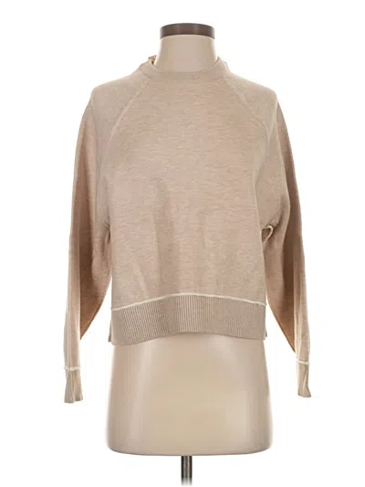 Pre-owned Pilcro Turtleneck Sweater In Tan