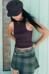 Pilcro Wrap Skort In Pattern