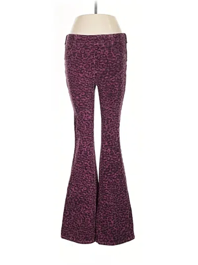 Pre-owned Pilcro Yoga Pants In Purple