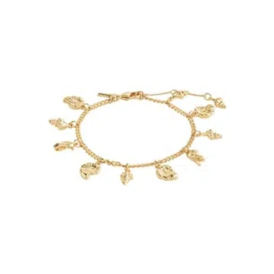 Pilgrim Sea Bracelet In Gold