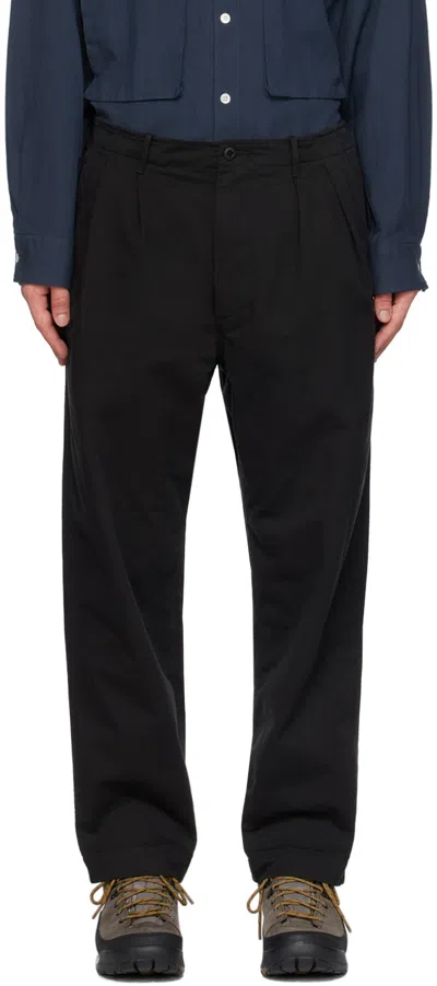 Pilgrim Surf + Supply Black Tommaso Trousers In 19 Black