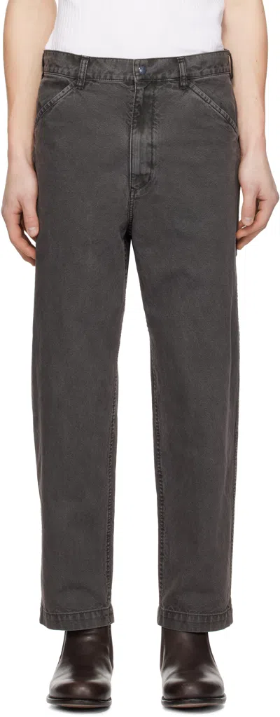 Pilgrim Surf + Supply Gray Minimalist Salathe Jeans In 17 Charcoal
