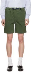 Pilgrim Surf + Supply Green Salathe Corduroy Climbing Shorts In 65 Green