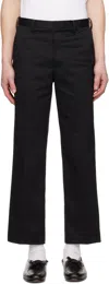 Pilgrim Surf + Supply Navy Rubin Straight Trousers In 79 Navy
