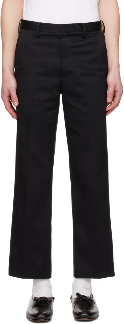 Pilgrim Surf + Supply Navy Rubin Straight Trousers In 79 Navy
