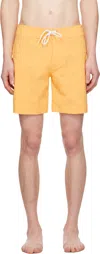 Pilgrim Surf + Supply Yellow Quigg Board Swim Shorts In 55 Yellow