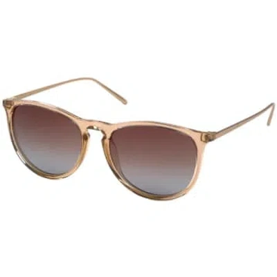 Pilgrim Vanille Sunglasses In Brown