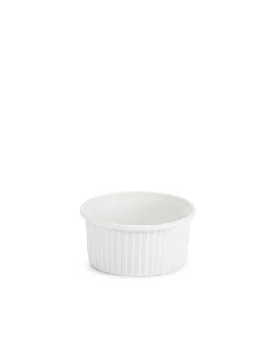 Pillivuyt Classic 5 Oz. Pleated Ramekin, Set Of 6 In White