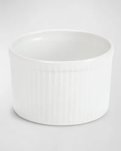 Pillivuyt Classic Pleated Souffle, Set Of 4 In White