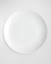 Pillivuyt Eventail 11" Coupe Plate, Set Of 4 In White