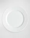 PILLIVUYT EVENTAIL SET OF 4 RIMMED PINSTRIPE PLATES - 11"