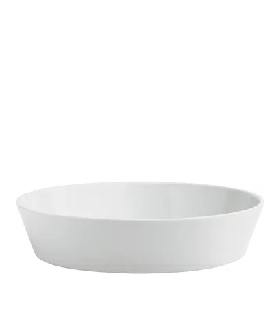 Pillivuyt Eventail Shallow Serving Bowl, 11.25 In White