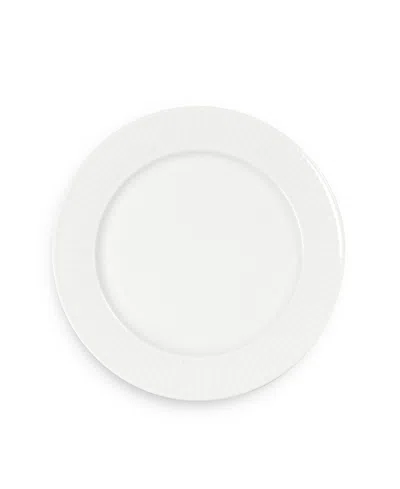 Pillivuyt Plisse 10" Plate, Set Of 4 In White