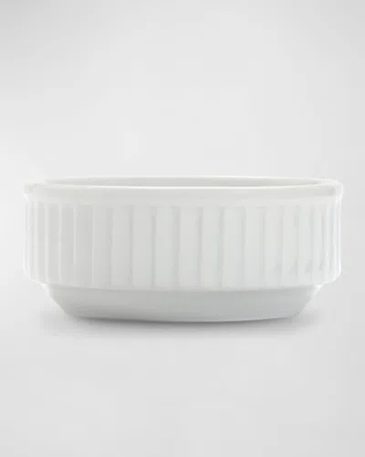 Pillivuyt Plisse Europe Sauce Dishes, Set Of 4 In White