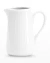 Pillivuyt Plisse Set Of 2 Jugs, Small - 4 Oz. In White