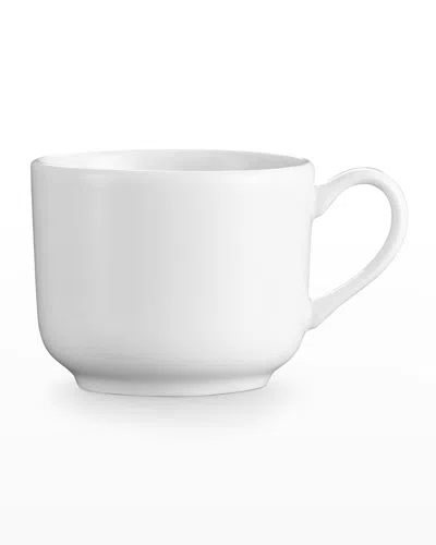 Pillivuyt Sancerre Set Of 4 Tea Cups - 5 Oz. In White