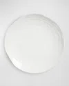 Pillivuyt Teck Dinner Plates, Set Of 4 In White