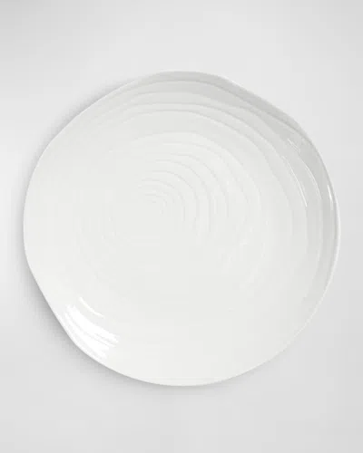 Pillivuyt Teck Dinner Plates, Set Of 4 In White