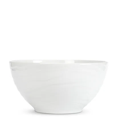 Pillivuyt Teck Salad Bowl In White