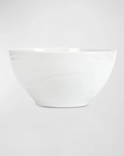 Pillivuyt Teck Salad Bowl In White