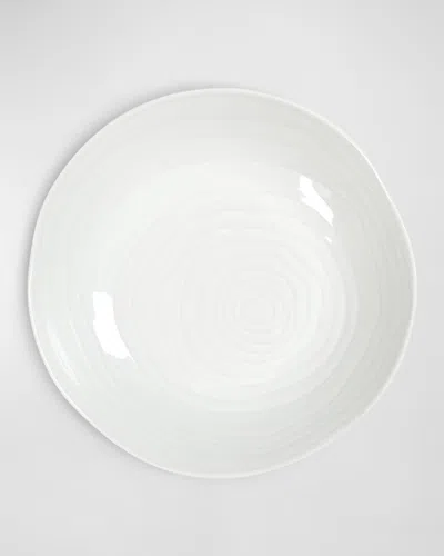 Pillivuyt Teck Shallow Pasta Bowls, Set Of 4 In White
