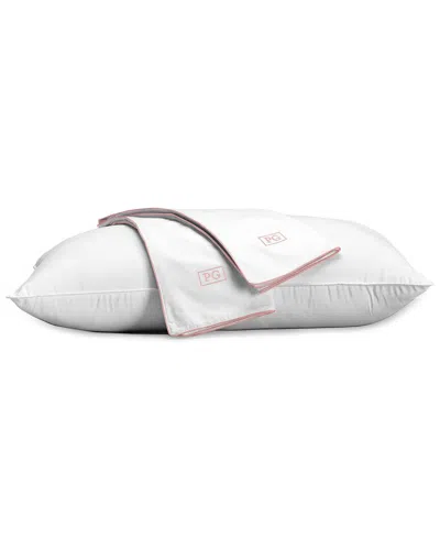 Pillow Gal 100% Cotton Sateen Cool And Crisp Pillow Protector In White
