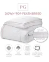 Pillow Gal Down-top Featherbed In White