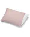 Pillow Gal Cotton Percale Pillow Protectors, Standard/queen In Pink