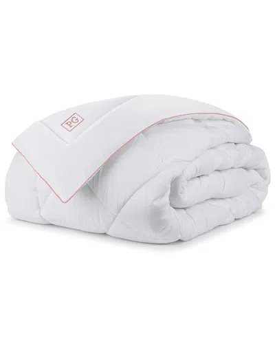 Pillow Gal Gel Fiber Down-alternative Mattress Topper In White