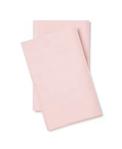 Pillow Gal Luxe Soft & Smooth Lyocell 2-piece Pillowcase Set, King In Light Pink