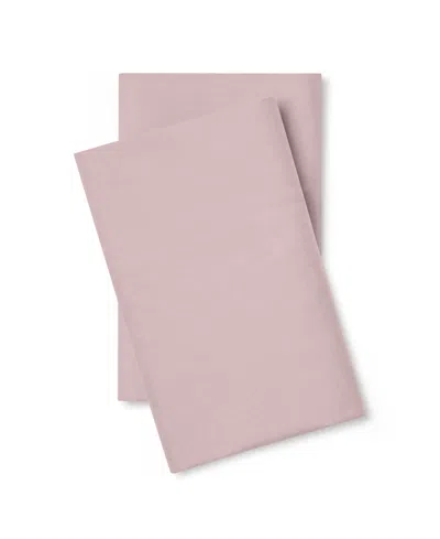 Pillow Gal Luxe Soft & Smooth Lyocell 2-piece Pillowcase Set, King In Pink