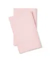 Pillow Gal Luxe Soft &smooth Lyocell 2-piece Pillowcase Set, Standard In Light Pink