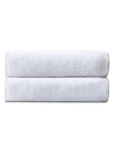 Pillow Guy Kids' 2-piece Oversized Hand Towel Set In White
