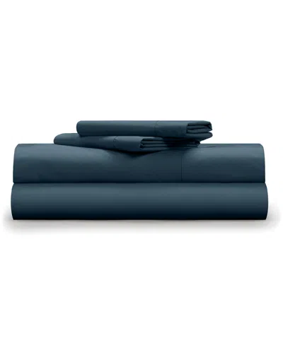 PILLOW GUY CLASSIC COOL CRISP 100% COTTON PERCALE 4-PC. SHEET SET, FULL
