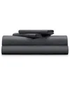 Pillow Guy Classic Cool & Crisp 100% Cotton Percale 4-piece Sheet Set In Grey